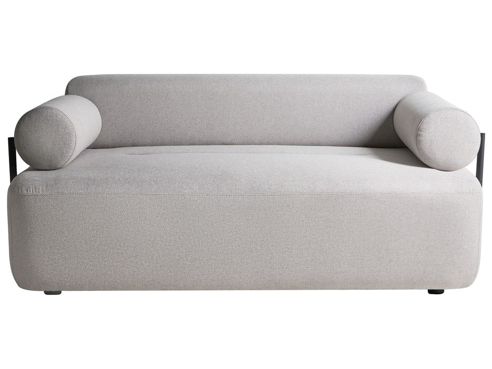 Sofa dvosjed ELVA Tkanina svijetlosivi
