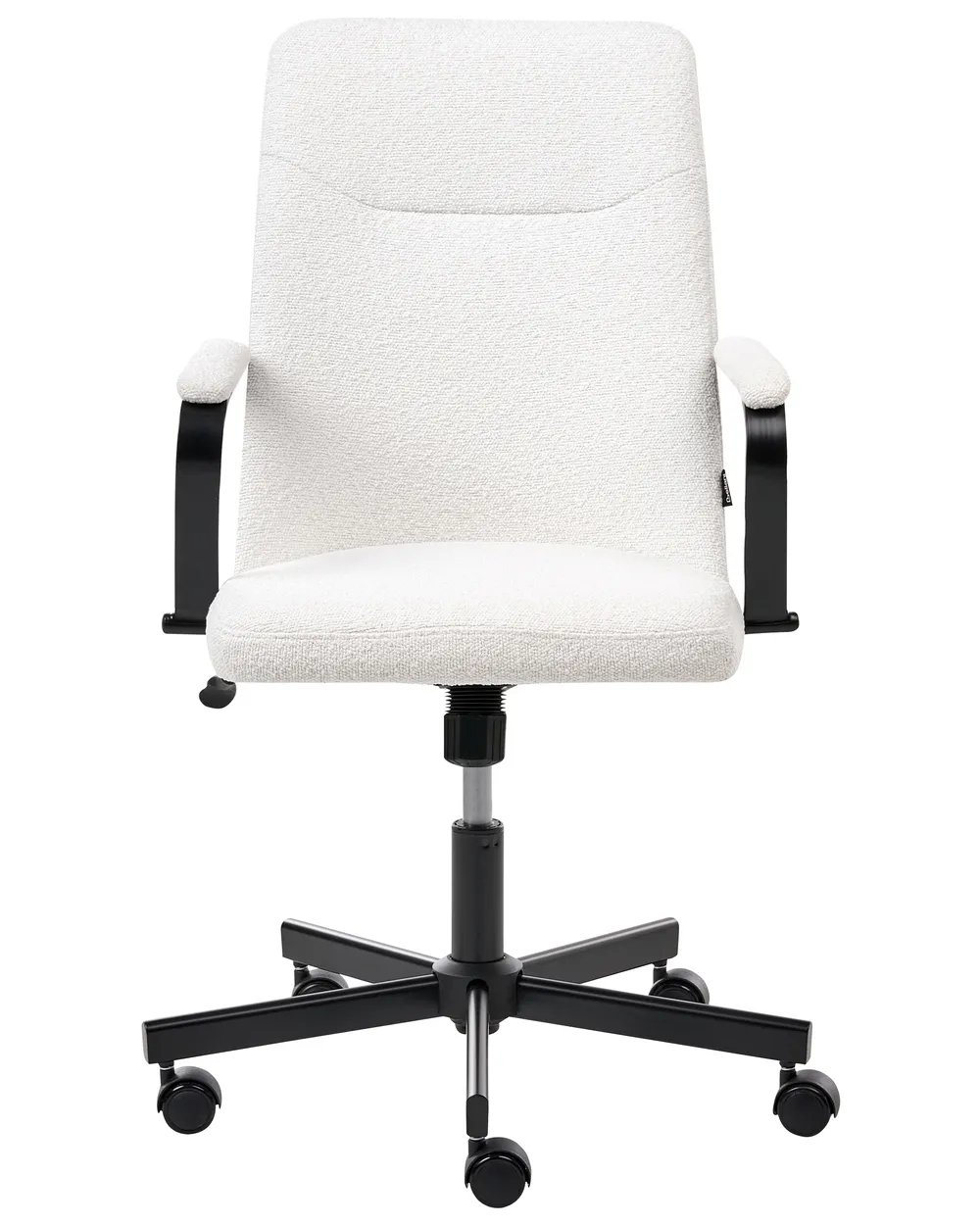 Office Chair CAROGA Boucle White_1059326