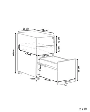 Büroschrank BOLSENA Metall Blau_1003686