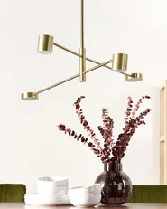 Hängeleuchte BANDON Metall Gold_926541