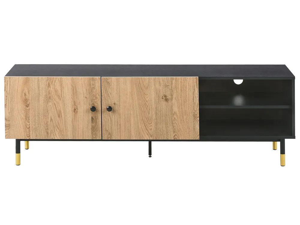 TV Stand ABILEN Brown/ Black_791840