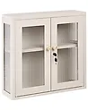 Wandschrank HARLYN 60 cm Metall Beige