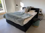 Boxspringbett Stoff PRESIDENT 160 x 200 cm Schwarz_767579