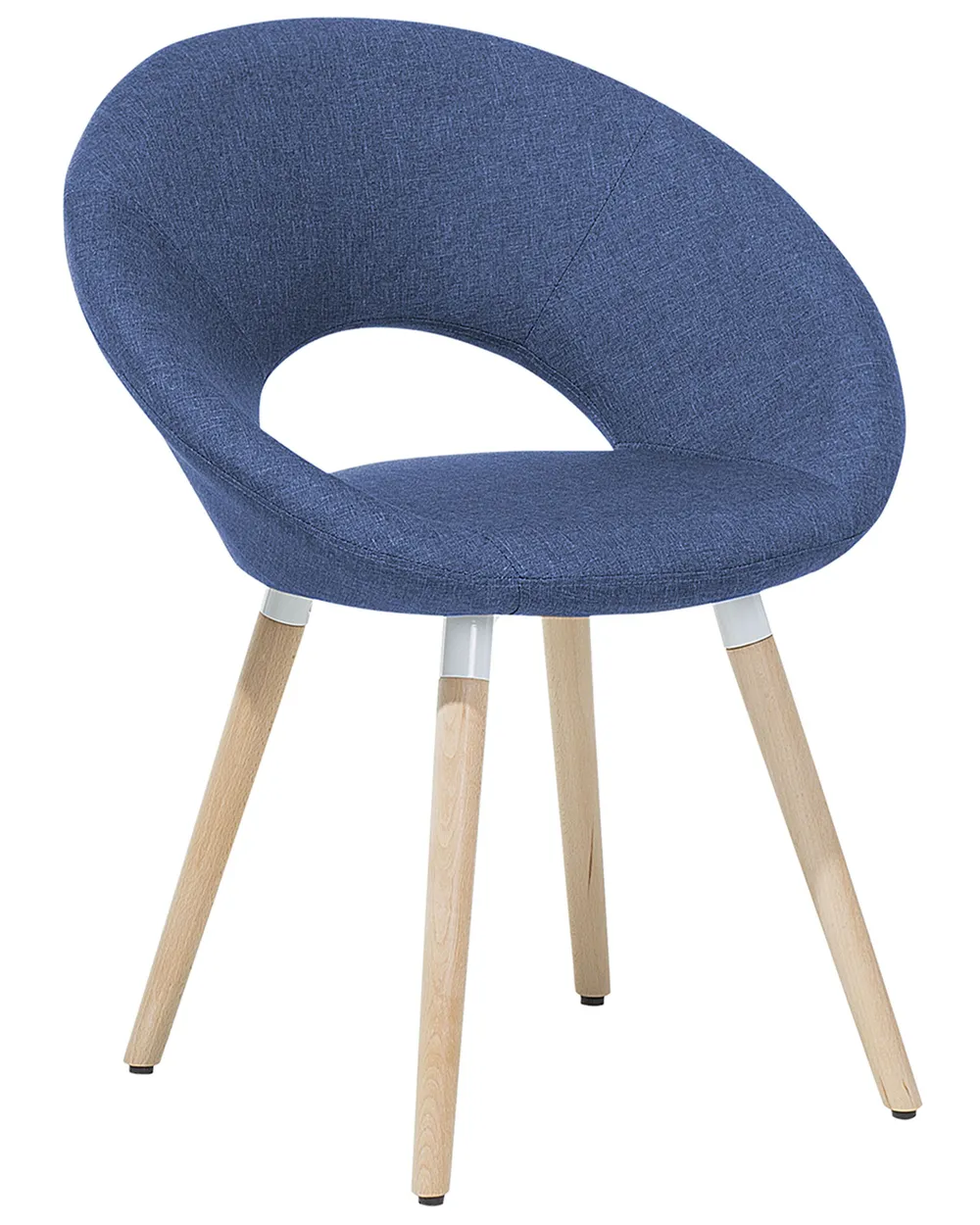 Esszimmerstuhl 2er Set ROSLYN Marineblau_696314