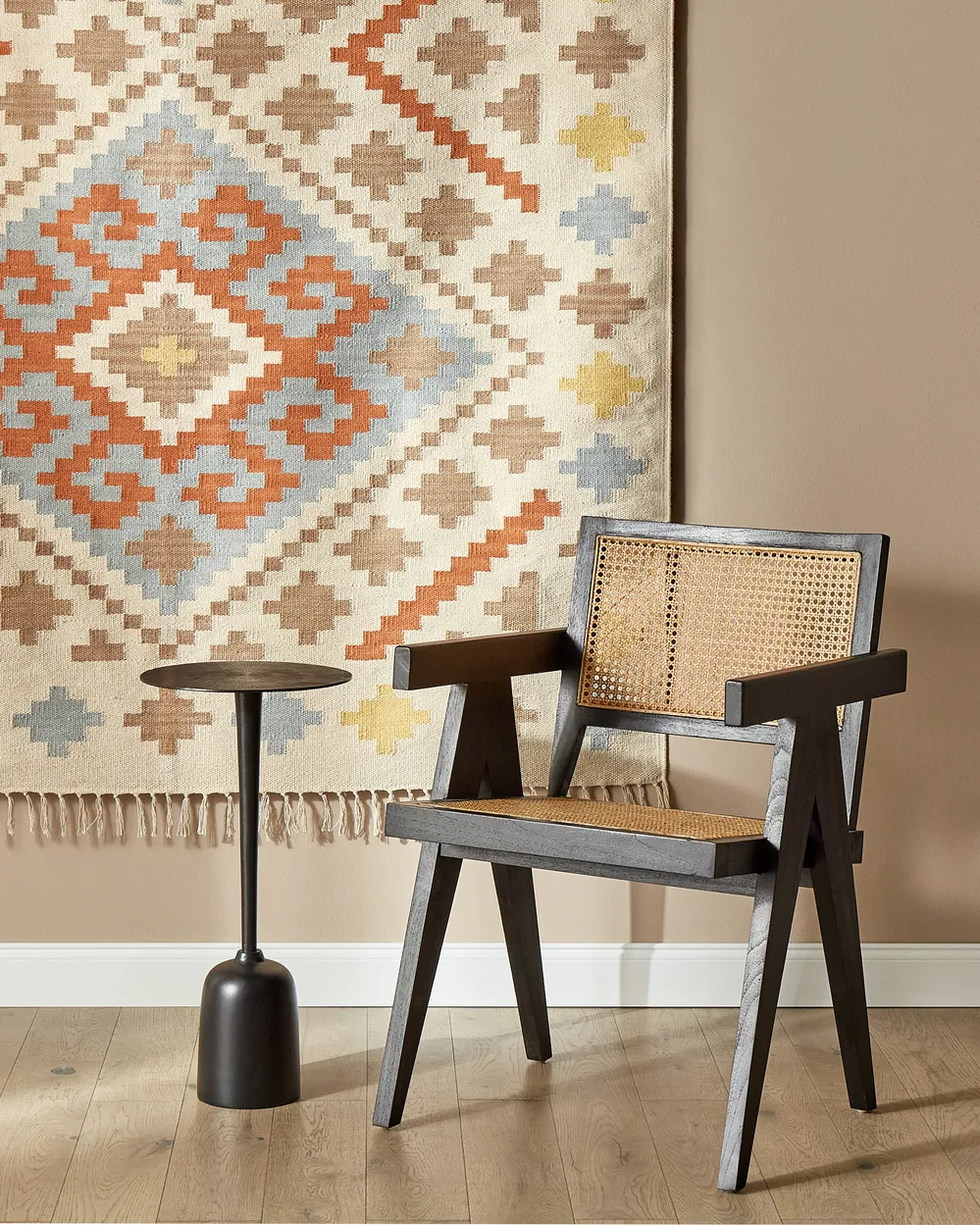 Dining Chair WESTBROOK Mahogany Black_882891