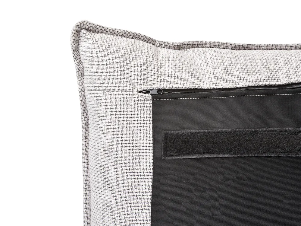 Bed Fabric BAJONNA 180 x 200 cm (EU Super King) Light Grey_1007211