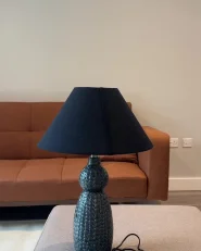 Tischlampe MATINA Keramik Schwarz_1071931