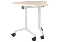 Foldable Corner Desk Module CAVI 90 cm 64 cm Light Brown_1030787