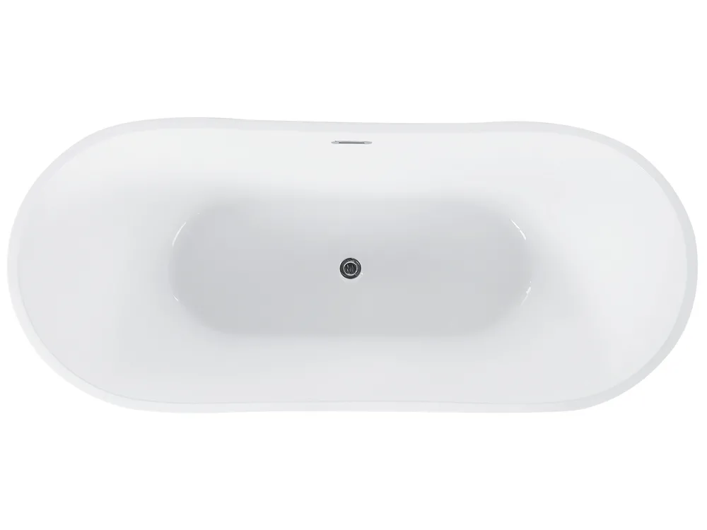 Freistehende Badewanne ANTIGUA 180 x 78 cm Rot_828440