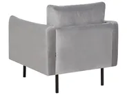 Sofa Set 4-Sitzer VINTERBRO Samtstoff Grau_900601