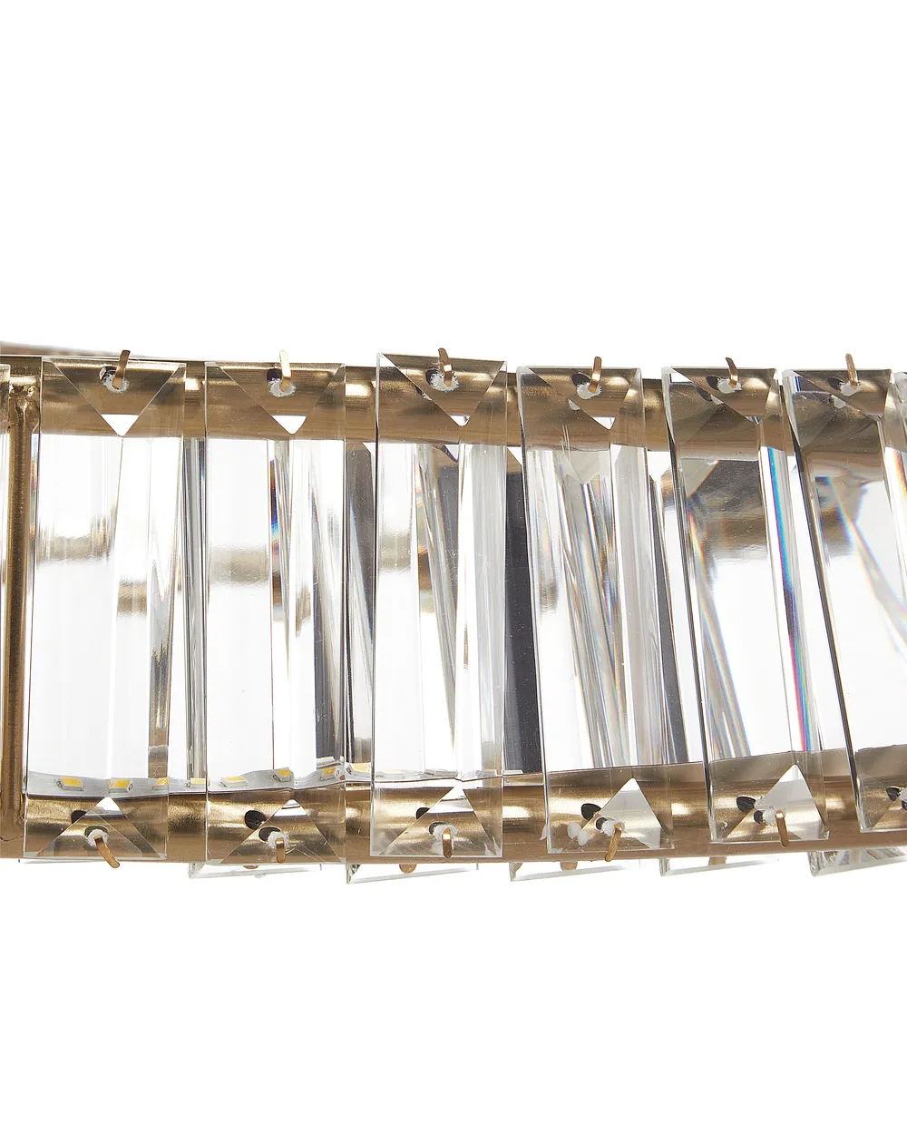 LED Chandelier ROSENDE Metal Gold_919542