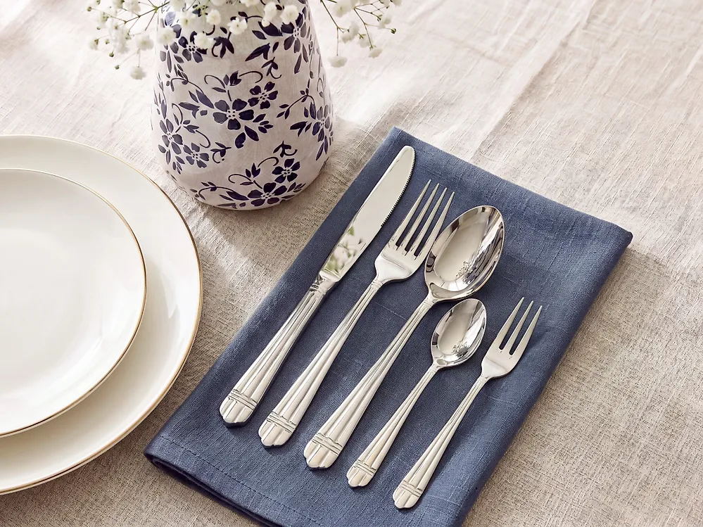 Besteckset 30-teilig GARGANELLI Silber