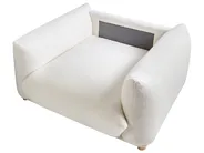 Sofa Set 5-Sitzer LUVOS Bouclé Cremeweiß_971942