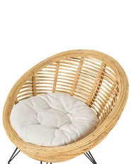Gartenstuhl MARATEA Rattan Naturfarben_878328