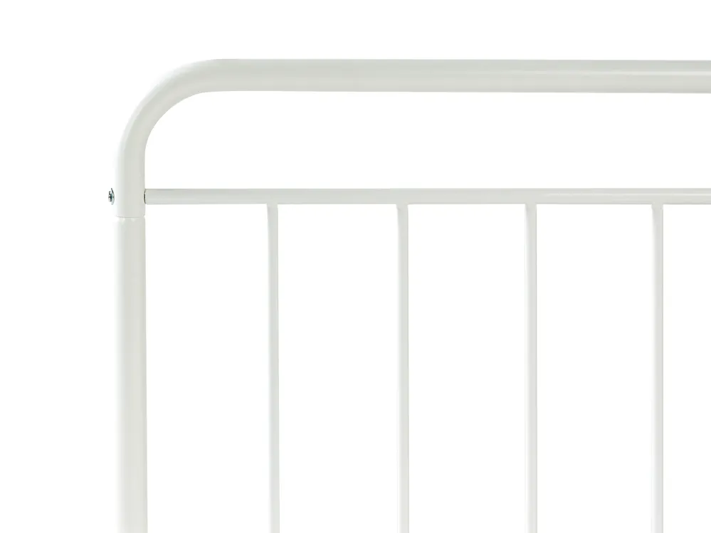 Mitwachsendes Kinderbett Metall ANAIS 90 x 200 cm Cremeweiß_1033421