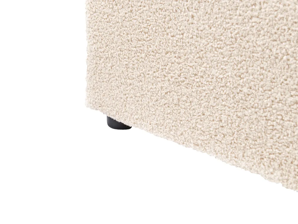 Ottoman Bed LAVAUR Boucle Beige 180 x 200 cm (EU Super King)_966074