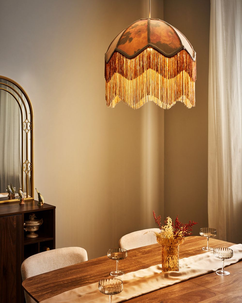 Hanglamp MILAGRO Beige