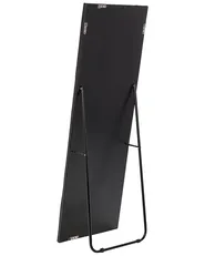 Standing Mirror ANSOUIS 150 cm Faux Leather Black_840607