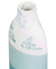 Flower Vase CALLIPOLIS 35 cm Stoneware Blue_810572