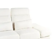 Sofa 3-Sitzer IKAST Stoff Cremeweiß_971259