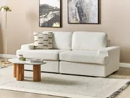 Sofa 3 Seater ALLA Boucle Off-White_893982