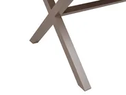 Gartenmöbel Set 4-Sitzer TIANO Metall Grau_932494