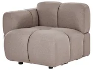 Modul Ecksofa 4-Sitzer MAKSABERG Stoff Taupe linksseitig_1136472