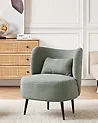 Sessel OTSBY Bouclé Hellgrün