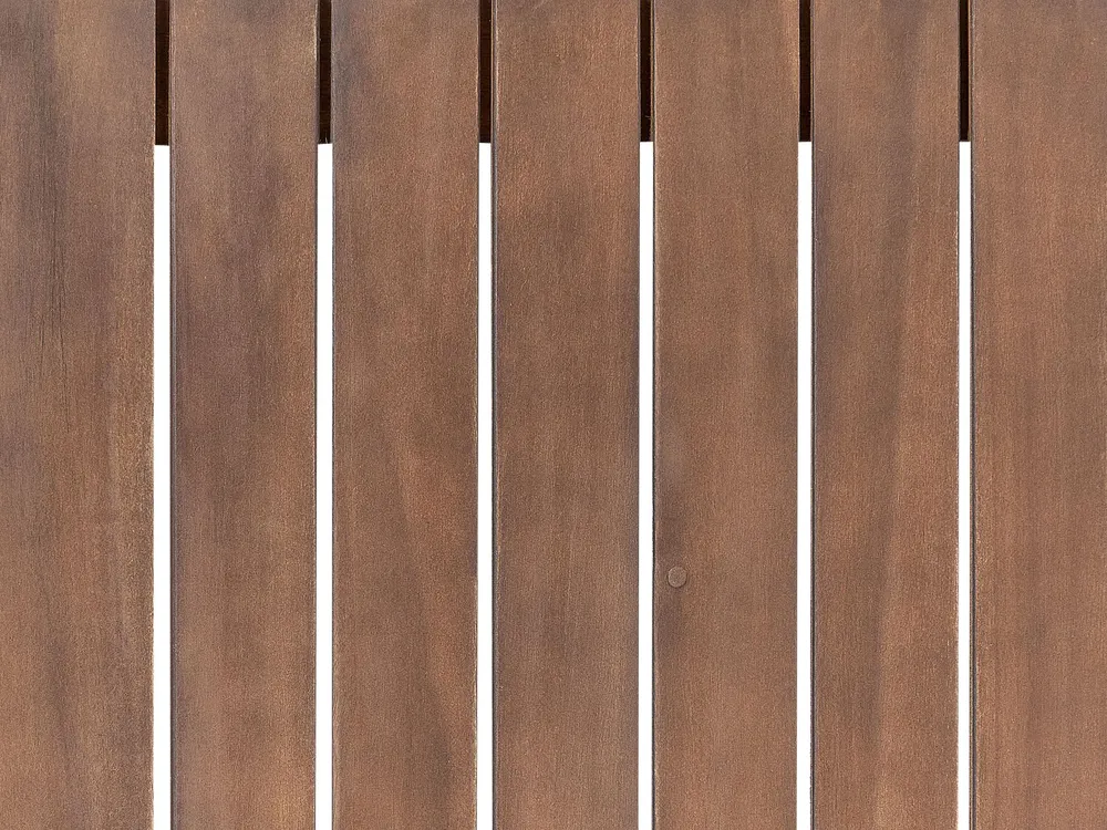 Garten Ecksofa 2-Sitzer TIMOR modular zertifiziertes Akazienholz Dunkelbraun_853454