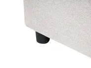 Bett mit Schubladen ohne Kopfteil PRADES Stoff Hellbeige 180 x 200 cm_996160