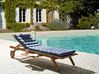 Liegenauflage CESANA PREMIUM 192 x 56 cm Blau
