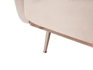 Schlafsofa 3-Sitzer EINA Samtstoff Hellbeige_1057728