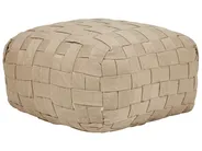 Pouf BODLA Kunststoff Beige_942453