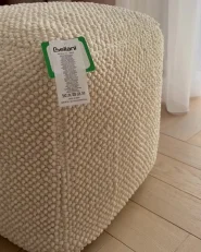 Pouf JOARA Baumwolle Beige_976337