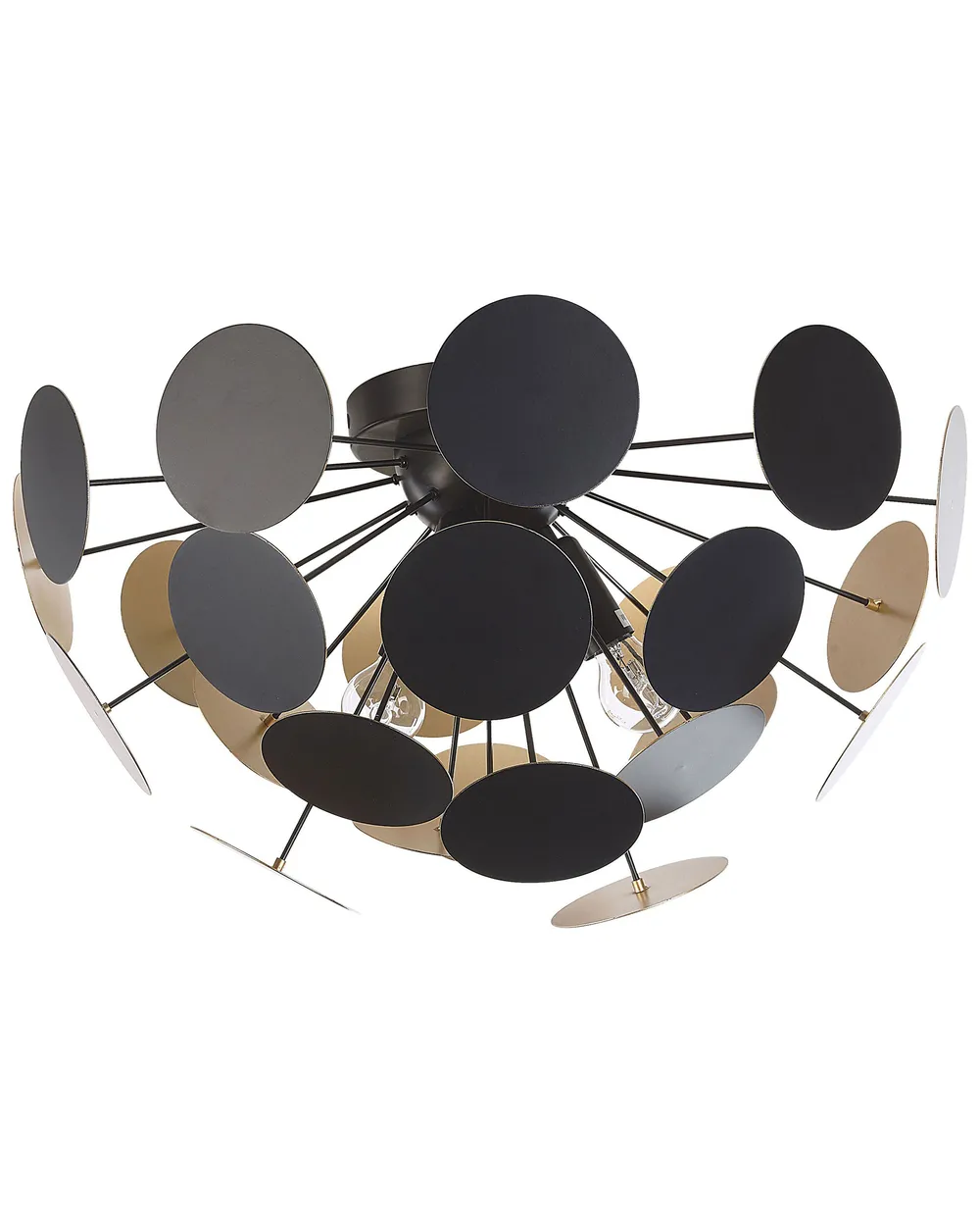 Deckenlampe MARITSA Metall Schwarz