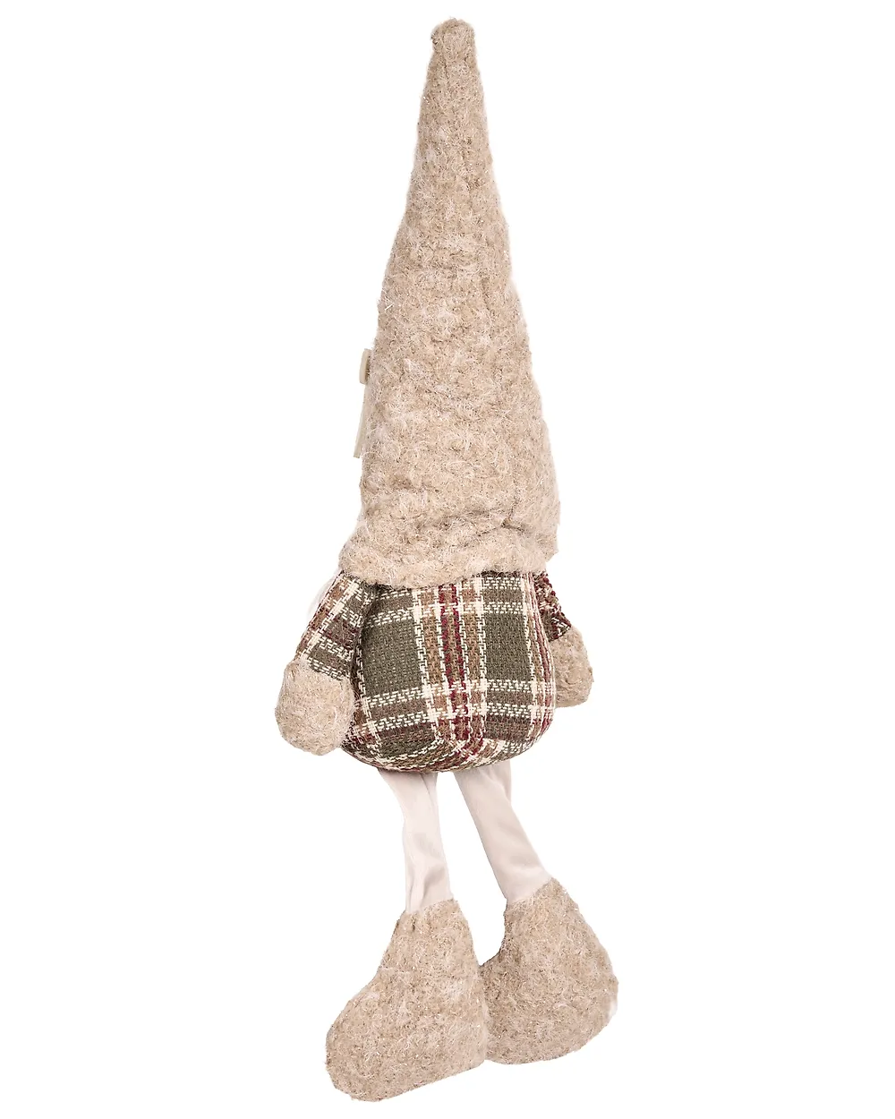 Weihnachtsdekoration 2er Set ILOMANTSI 35/38 cm Zwerg Beige_1174068