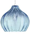 Hängeleuchte KEILA Glas Blau