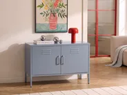 Büroschrank URIA Metall Grau_1108440