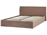 Ottoman Bed ORBEY Boucle Brown 160 x 200 cm (EU King Size)_982021