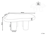 Couchtisch ONDLE Cremeweiß_901024