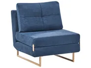 Sofa Set 6-Sitzer JERSLEV Stoff Blau_1013788