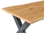 Ausziehbarer Esstisch BRONSON Braun 140/180 cm 90 cm_1002799