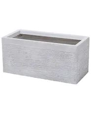 Blumenkübel MYRA 50 cm Weiß_700311