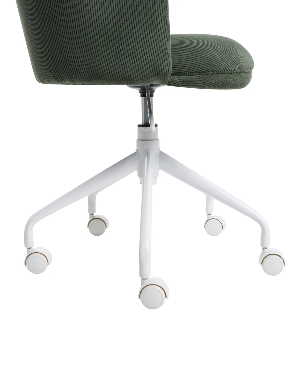 Office Chair DRYDEN Corduroy Dark Green_1071060