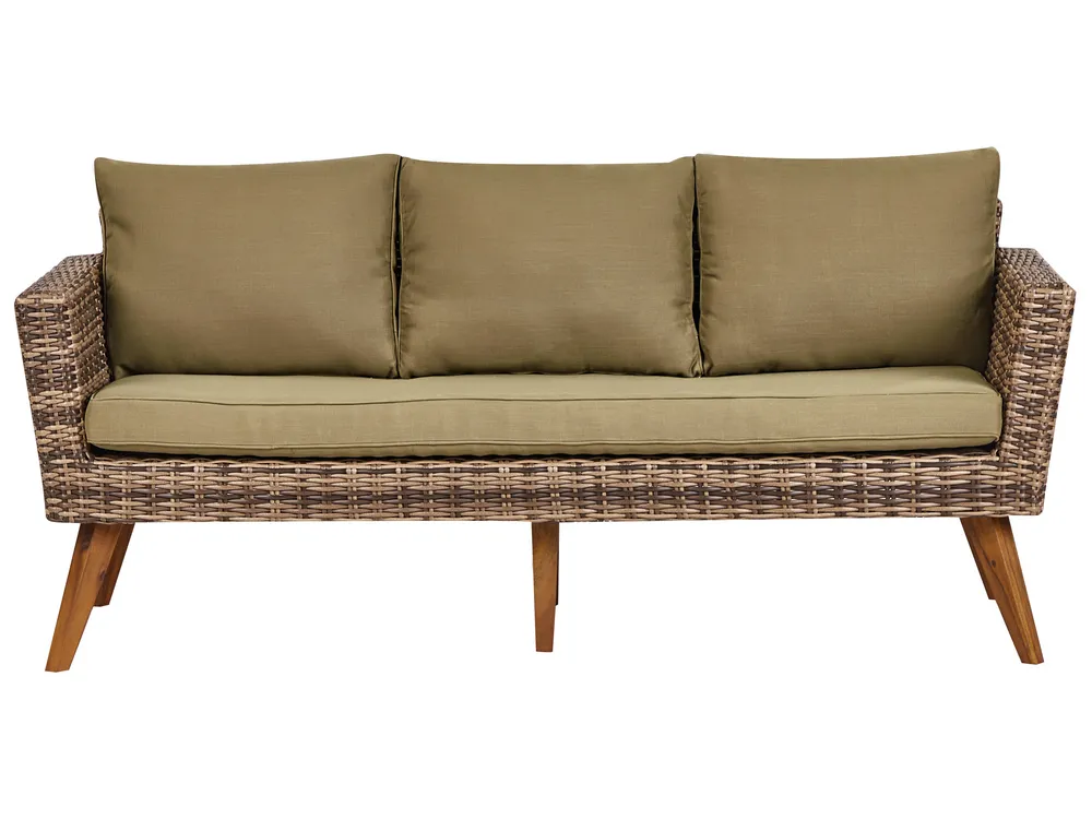 VITTORIA XL cu 5 locuri Set lounge pentru grădină cu masă Verde