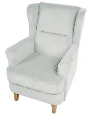 Wingback Chair ABSON Corduroy Light Blue_1186189