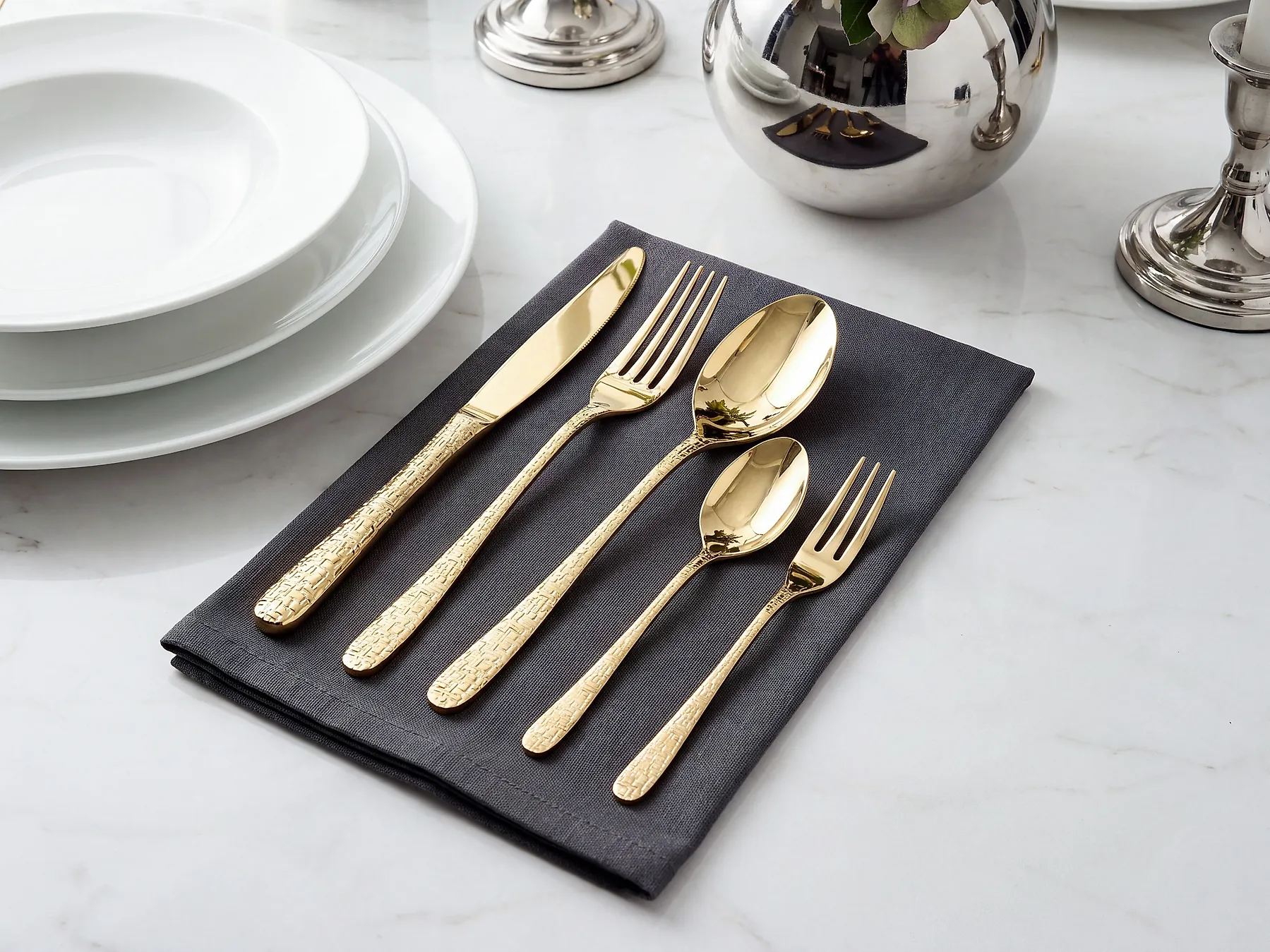 Besteckset 30-teilig CORZETTI Gold_1183499