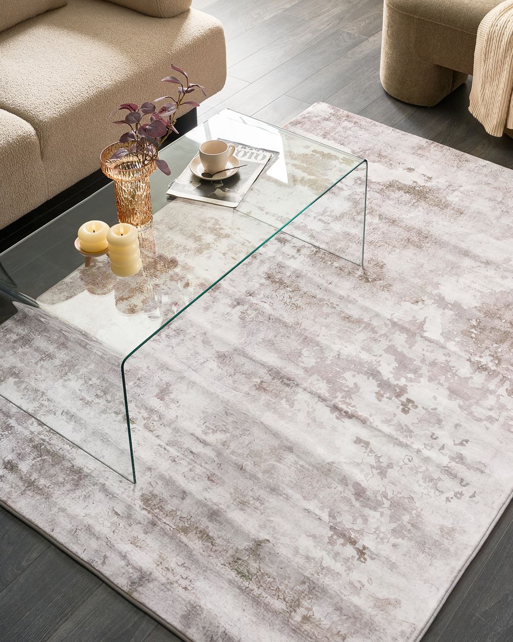 Vloerkleed ARAPGIR Meerkleurig 140 x 200 cm