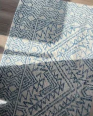 Teppich KAWAS Blau 160 x 230 cm_1071933