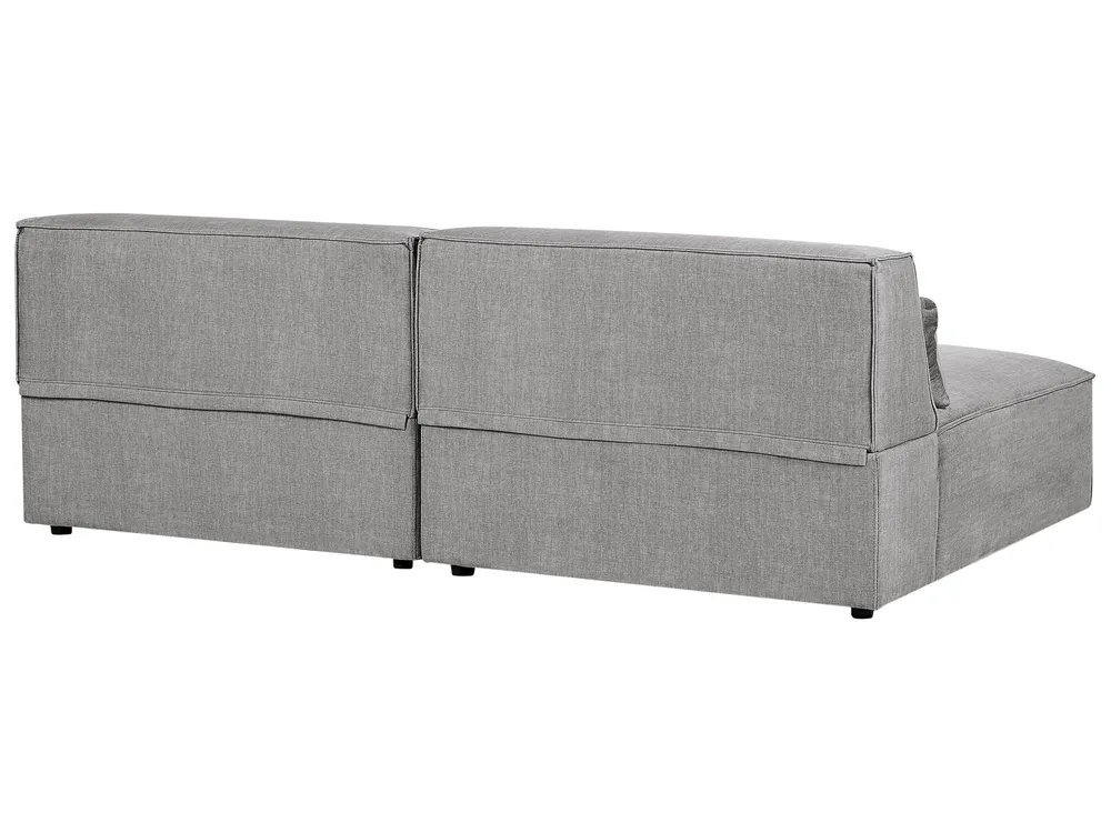 Modular Sofa 2 Seater HELLNAR Fabric Grey_912037